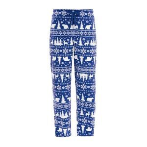 Mens Silky Fleece Winter Forest Soft Lightweight  Lounge Pajama Pants Size 3XL